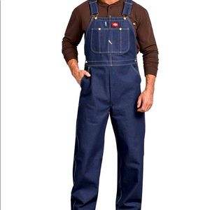 Dickies Mens Denim Overalls